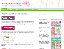 Tablet Screenshot of practicalpublishing.com.au